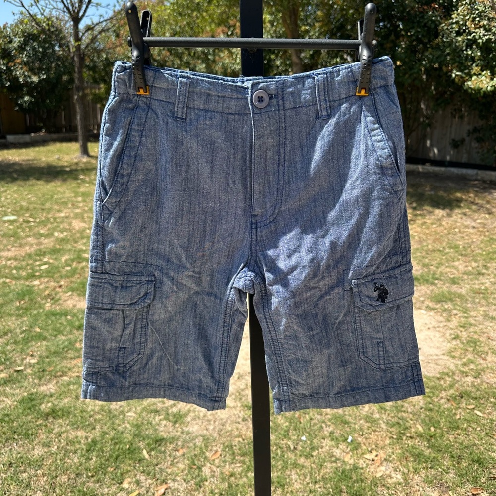 2 PAIR SHORT BUNDLE! Nautica/U.S Polo Ass- 8 - Picture 4 of 5